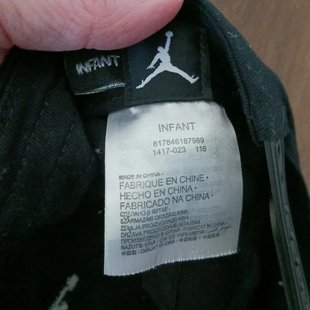 Jordan Jumpman Hat Bundle Infant Black‎ Snapback Toddler Charcoal Grey